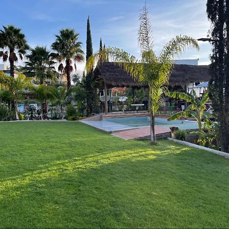 Jardin Quinta Las Fuentes Cabanas, Valsequillo. Puebla Exterior photo