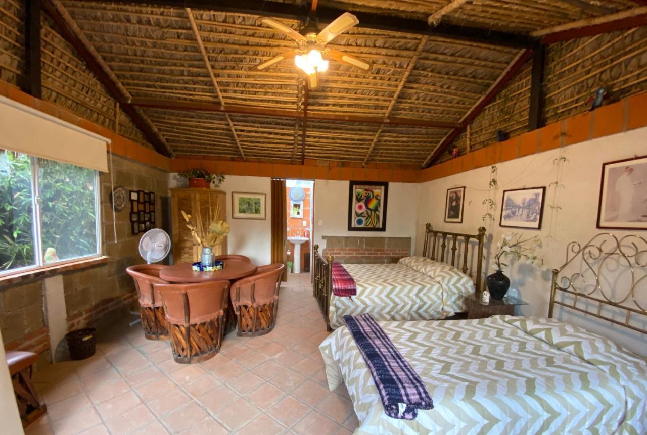 Jardin Quinta Las Fuentes Cabanas, Valsequillo. Puebla Exterior photo