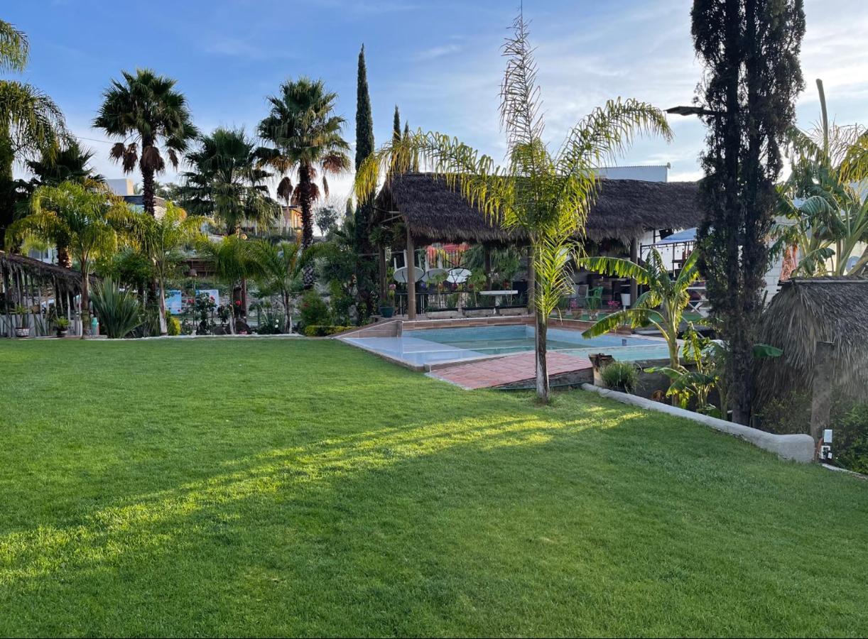 Jardin Quinta Las Fuentes Cabanas, Valsequillo. Puebla Exterior photo